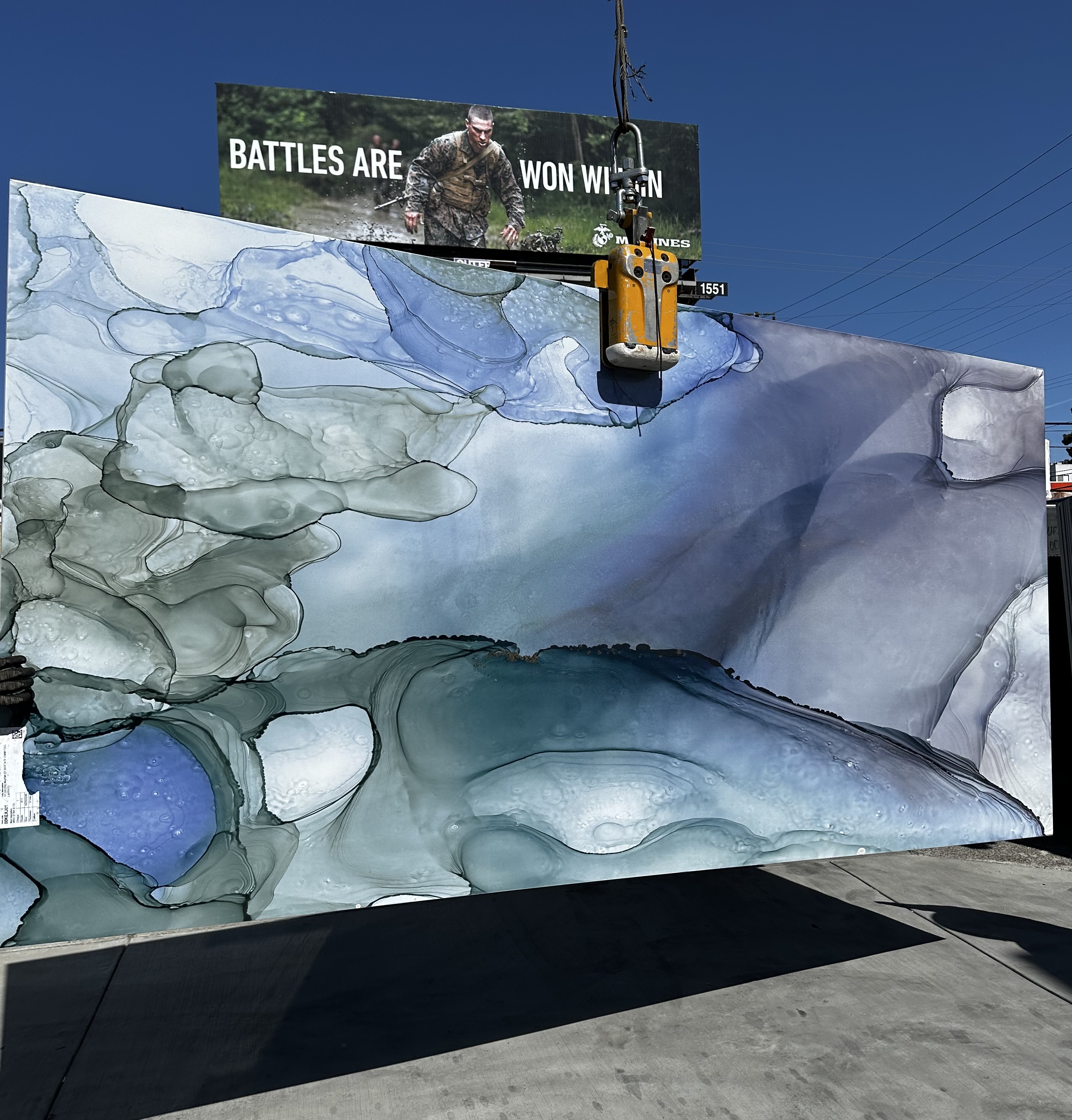 St. Barth Italian porcelain slab