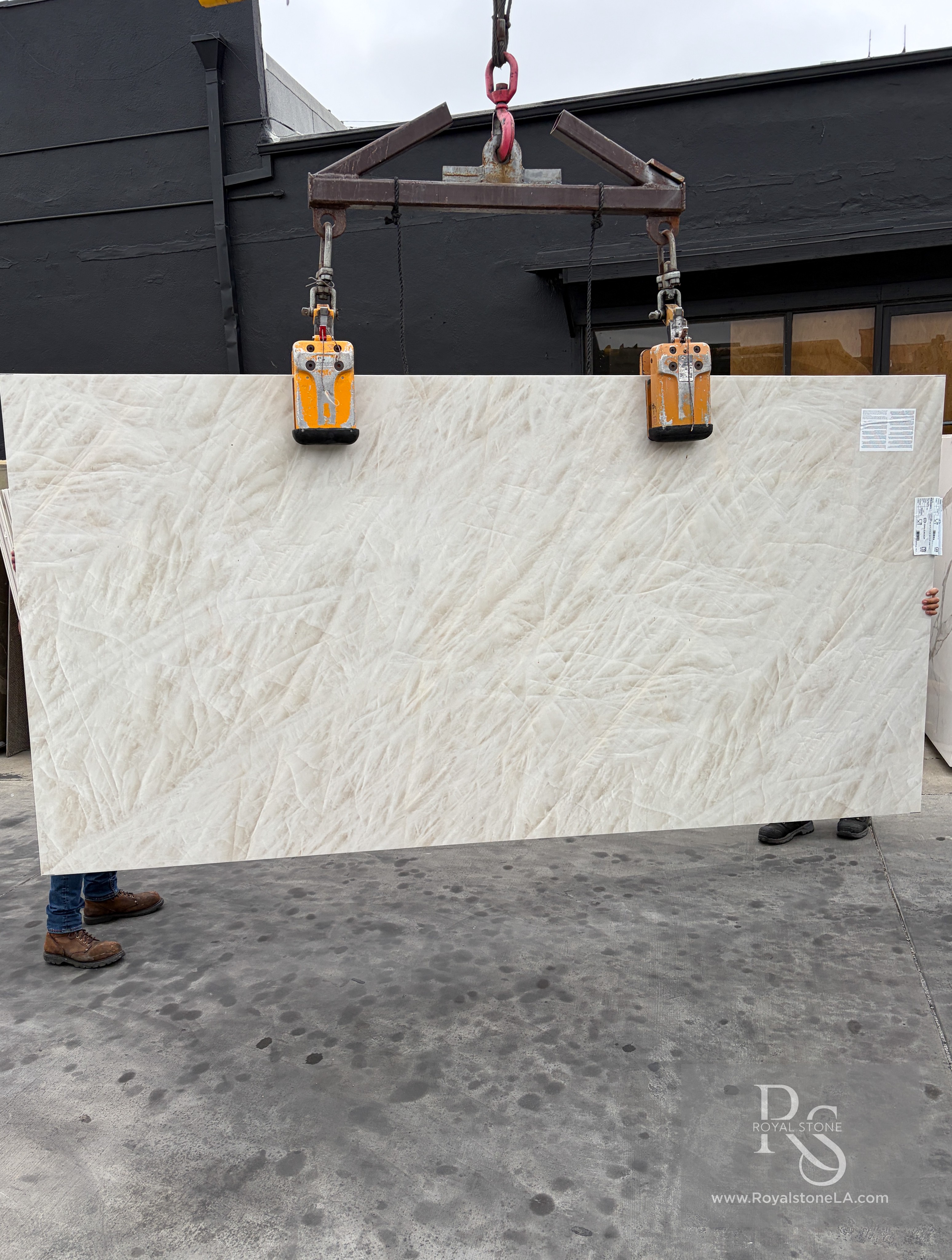 Vitrum White Italian porcelain slab